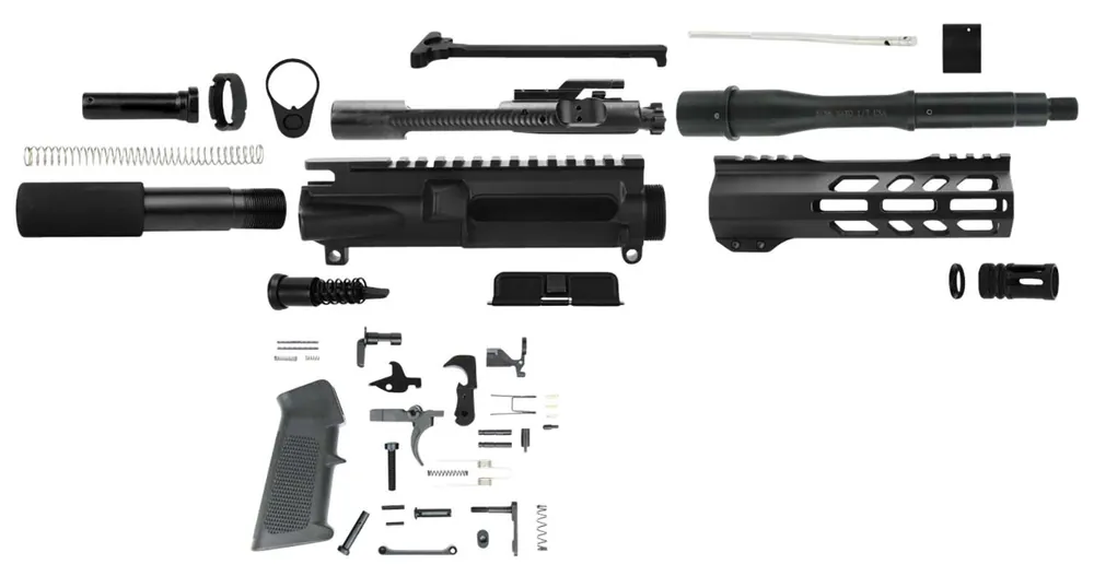 TACFIRE SS-PK556-LPK 5.56 7.5" PSTL BUILD KIT