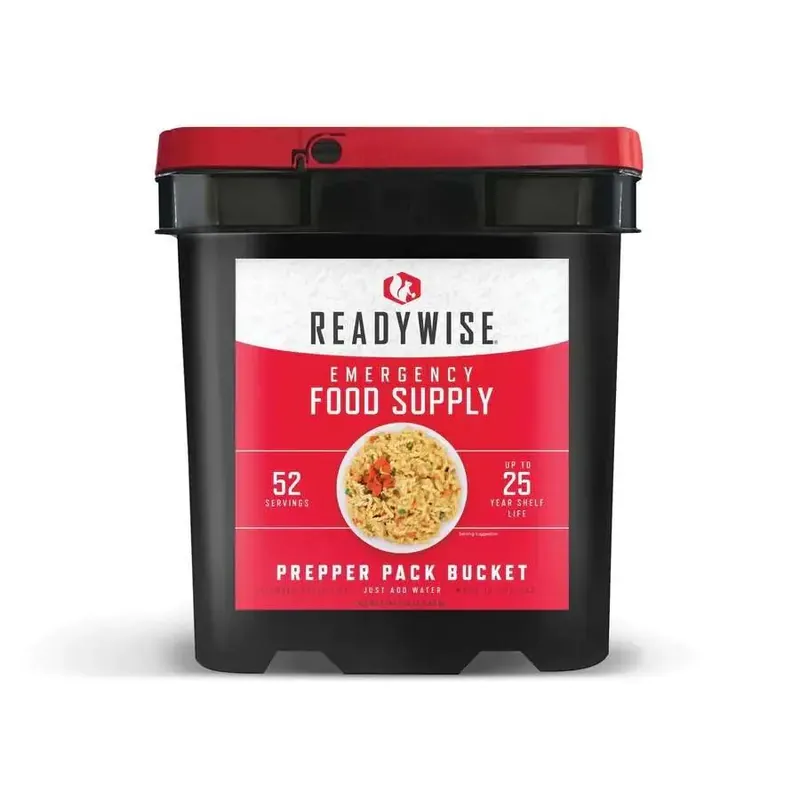 Wise Foods 01152 Emergency Supplies Freeze Dried Prepper Pack 52 Servings Per Bucket