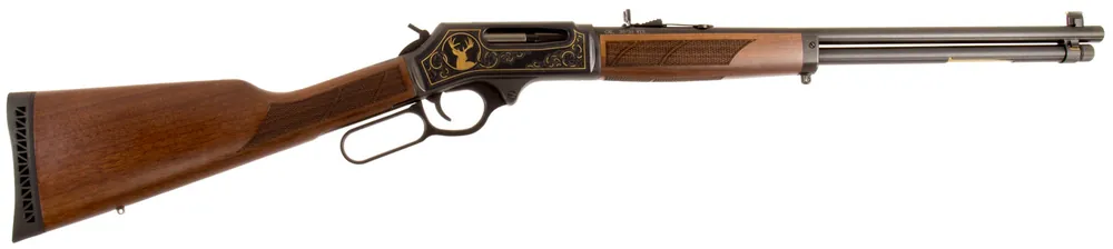 Henry H009WL Steel Wildlife Edition 30-30 Win 5+1 20" Blued American Walnut Right Hand