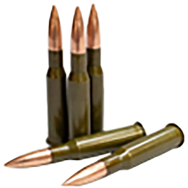 Barnaul Ammo BRN762X54RFMJ148 Rifle Ammo 7.62x54mmR 148 gr Full Metal Jacket (FMJ) 20 Round Box