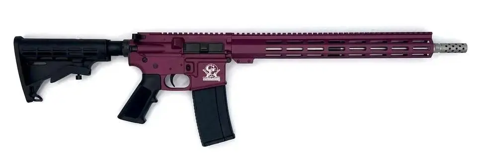 GLFA AR15 RIFLE .223 WYLDE 16" S/S BBL BLACK CHERRY
