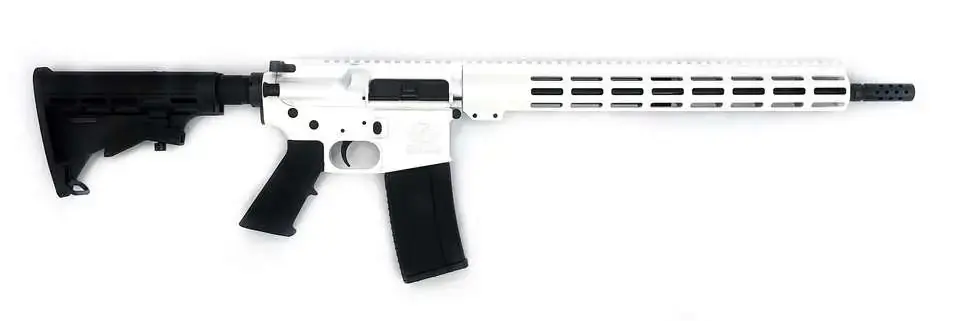 GLFA AR15 RIFLE .223 WYLDE 16" 1:8 NIT BBL WHITE