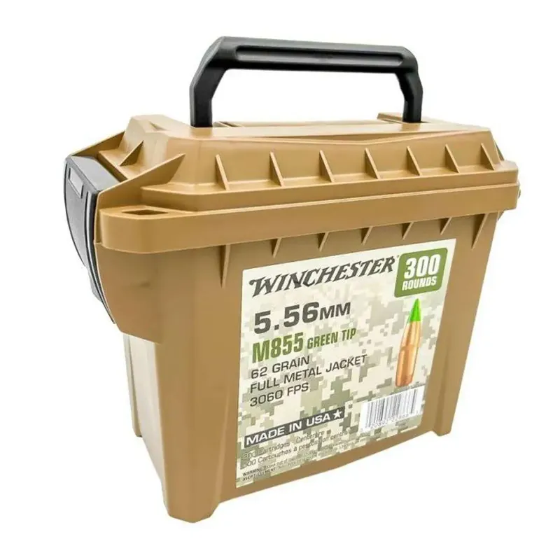 WIN GRN TIP 556NATO 62GR FMJ 300RD
