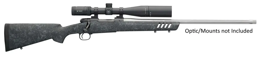 Winchester Guns 535232220 70 Coyote Light Bolt 308 Win/7.62 NATO 24" 5+1 Black w/Gray Webbing Fixed Bell & Carlson w/Aluminum Bedding Stock Blued Steel Receiver