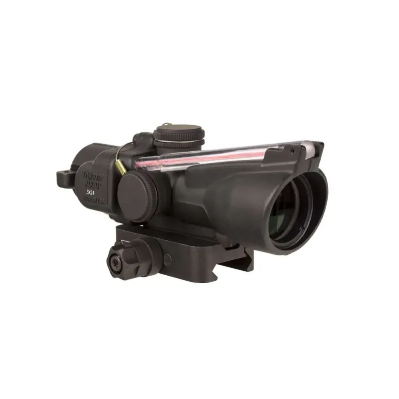 TRIJICON ACOG 3X24 COMPACT LOW RED HRSSHOE