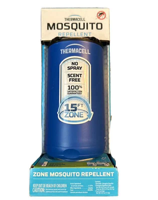 Thermacell Patio Shield Mosquito Repeller - Royal Blue