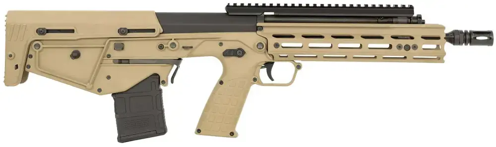Kel-Tec RDBDTAN RDB Defender 5.56x45mm NATO Caliber with 16.10" Barrel, 20+1 Capacity, Tan Metal Finish, Tan Collapsible Stock & Polymer Grip Right Hand