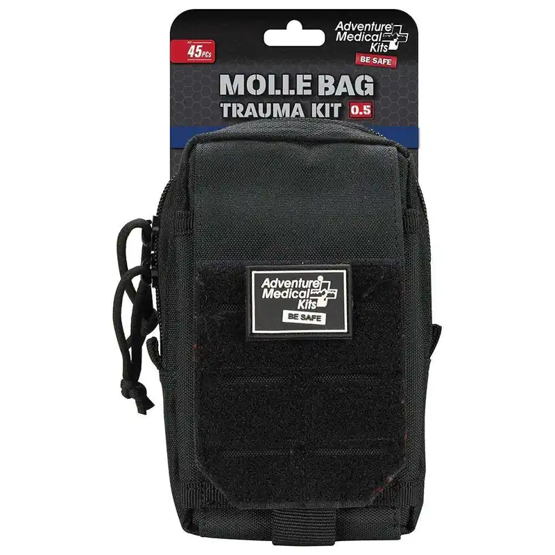 Adventure Medical Kits Molle Bag Trauma Kit 0.5 (Black Bag)