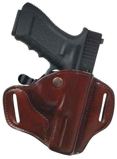 Bianchi 82 CarryLok Colt Govt; Browning Hi-Power; S&W 1911 Leather Tan
