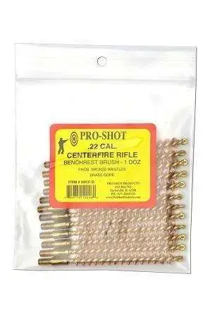 BORE BRUSH .22CAL CNTRFIRE 1 DOZ