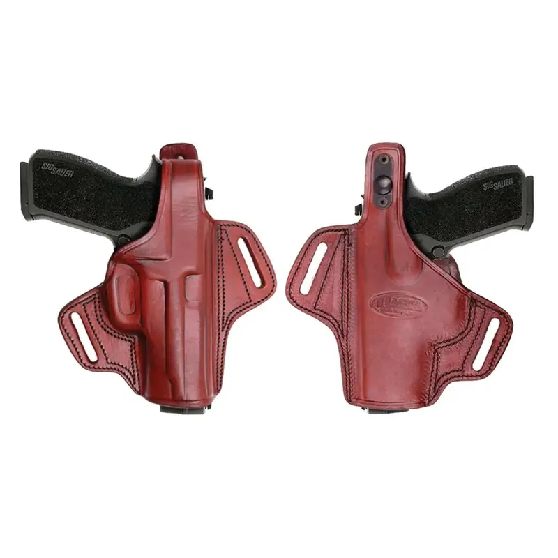 THUMBREAK BELT HOLSTER BRN RH S&W N FRAME 4"