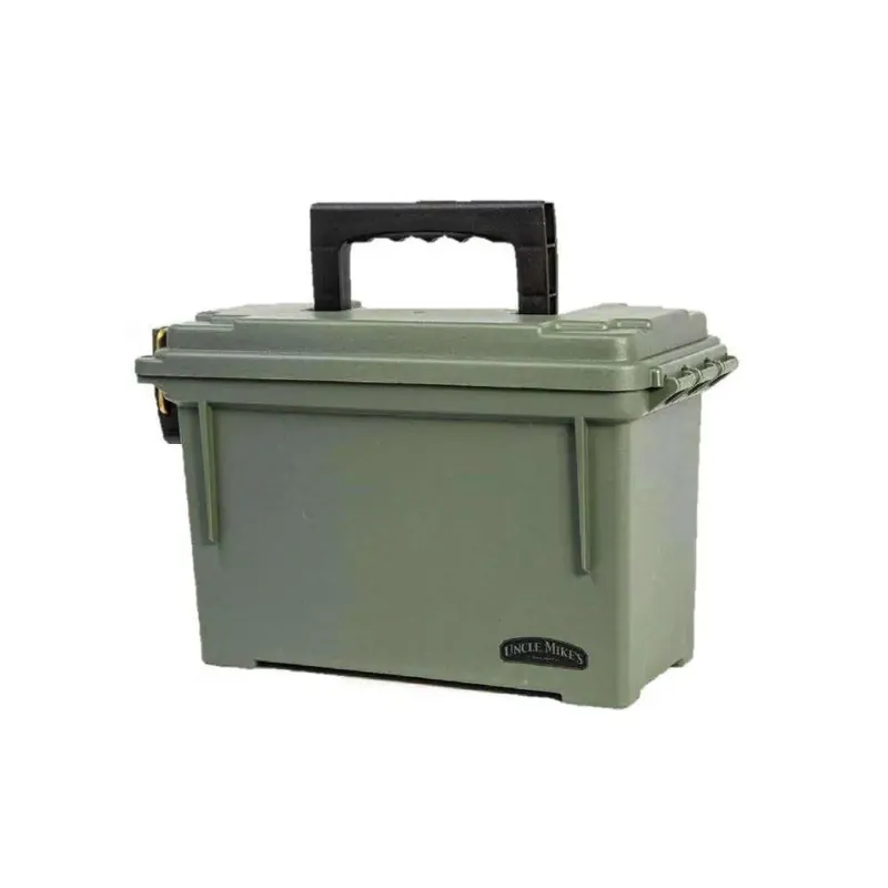 UNCLE MIKE'S .30 CAL AMMO CAN GREEN PLASTIC