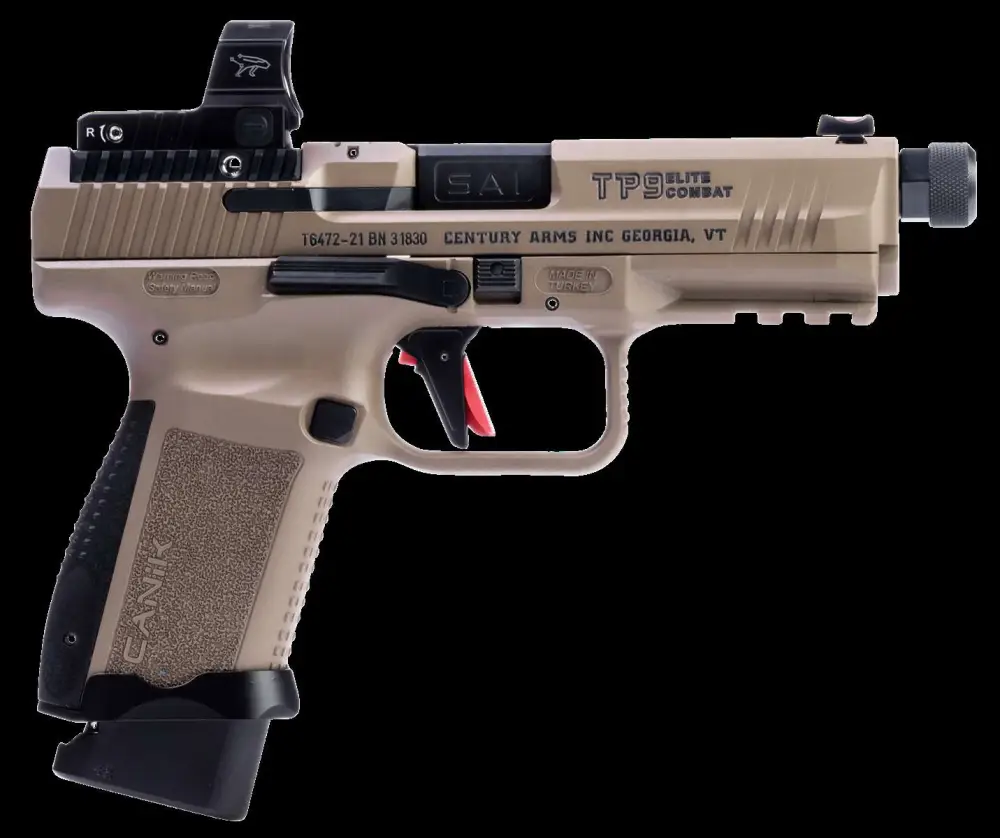CANIK TP9 ELIT OPT 9MM FDE 15R