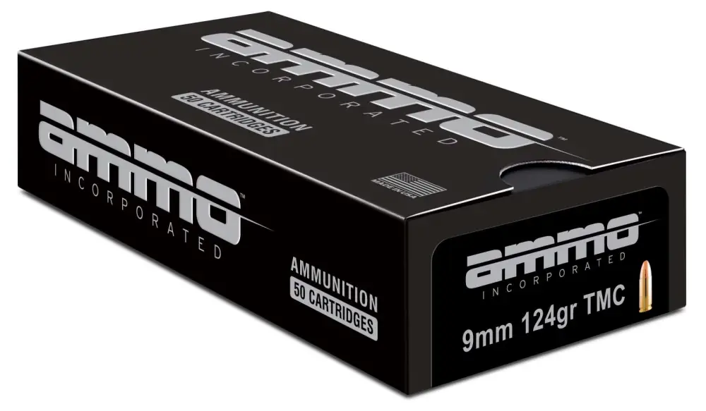 AMMO INC 9MM 124 TMC 50 RNDS