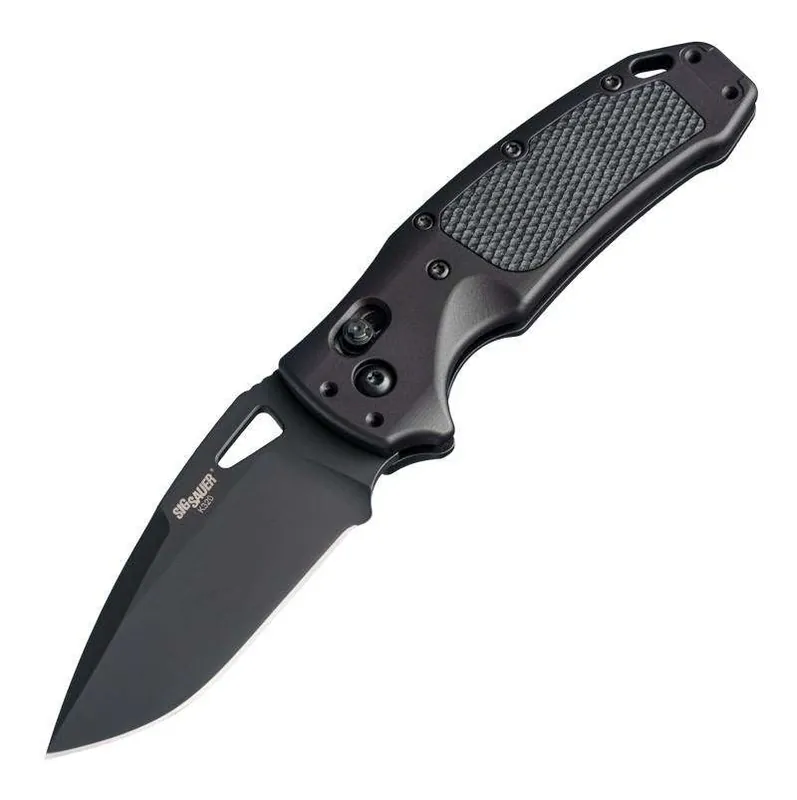 Hogue Sig K320 Nitron AXG 3.5 ABLE Drop Point Blk G10