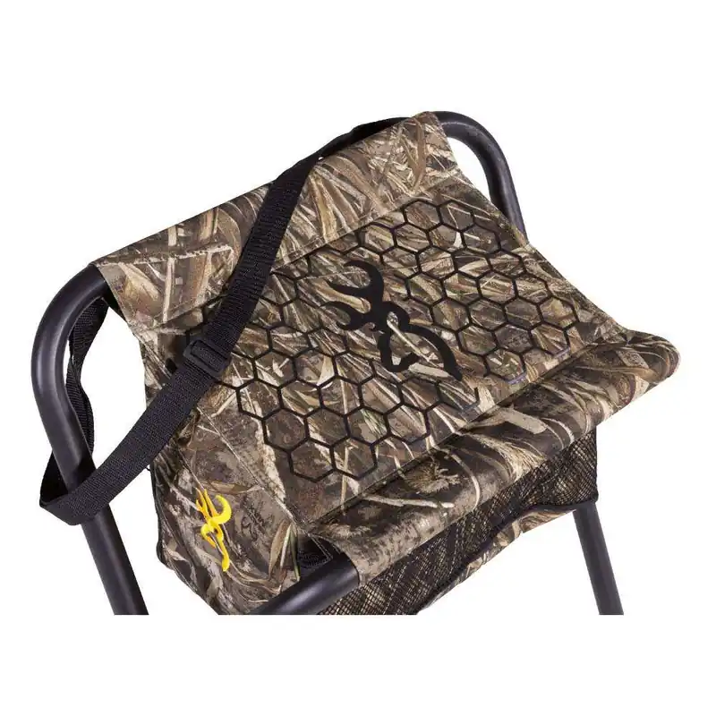 Browning 8523001 Steady Ready Chair Polyester/Steel Realtree Max-5 20" W x 10.5" D x 25" H