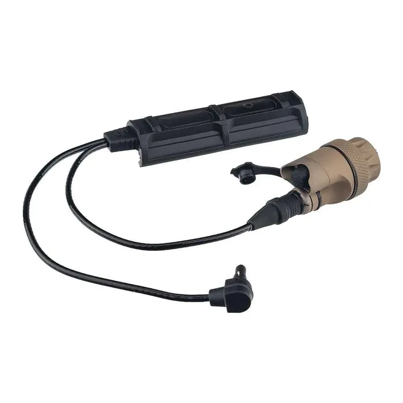 RAIL TAPE SWITCH DUAL PLUGS INT XM/XT TCLP, 7" CABLE FOR INSIGHT TECH OR ATPIAL LASER