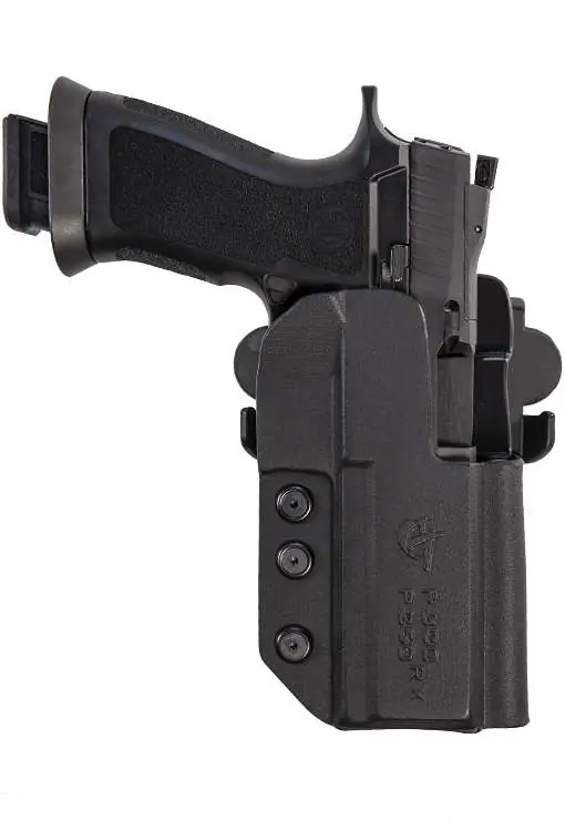 Comp-Tac C241SW136RBKN International OWB S&W M&P 9/40/45 4" Kydex Black