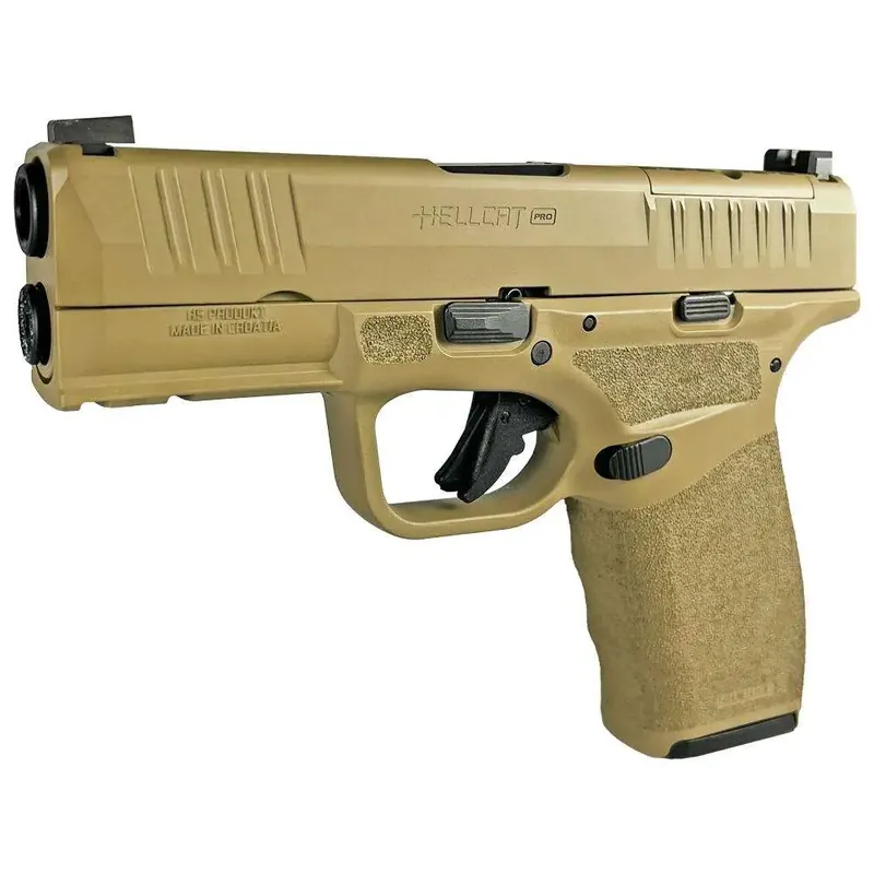 Hellcat Pro 9mm 2 15-rd mags-FDE