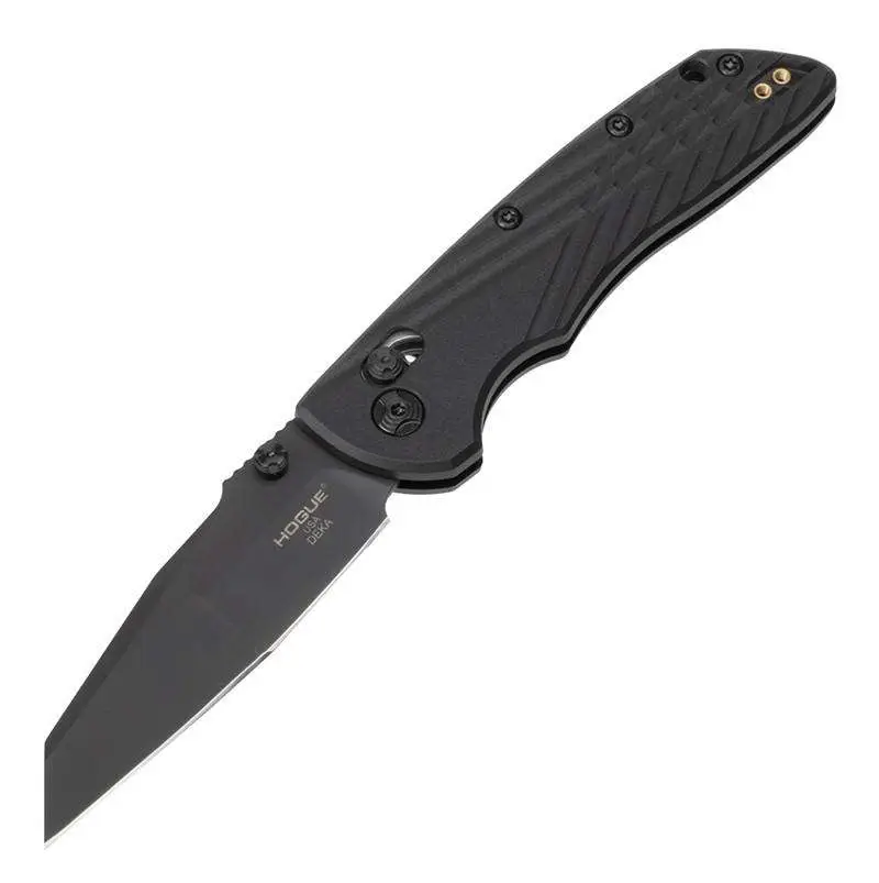 Deka 3.25" ABLE Lock Folder - Modified Wharncliffe Blade Black Finish - Polymer Frame - Black