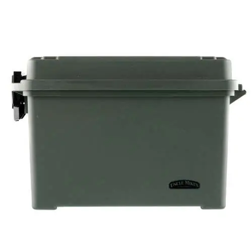 UNCLE MIKE'S .50 CAL AMMO CAN GREEN PLASTIC (6 PER CASE)