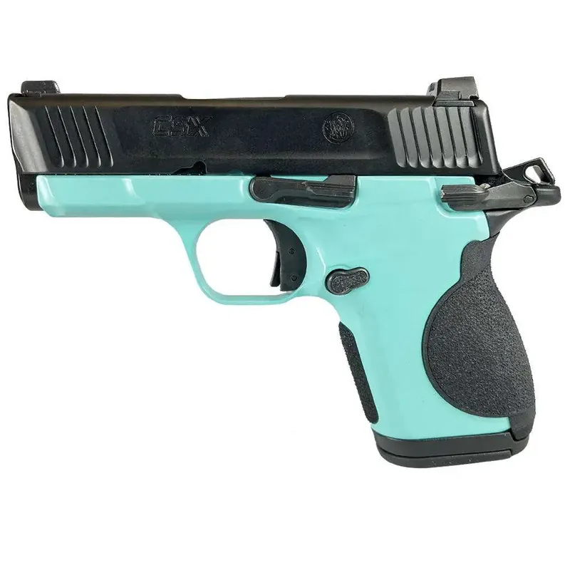 S&W CSX Thumb Safety Blk 9mm Luger 3.1in 10/12rnd-Tiffany Frame Only