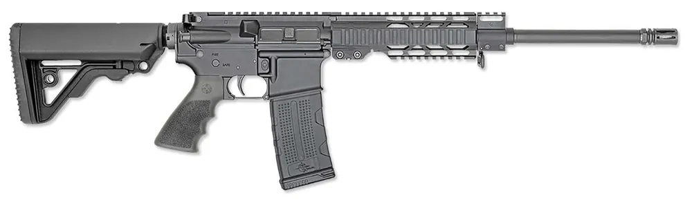 Rock River Arms AR1915 LAR-15M Assurance-UTE Carbine 308 Win 18" Stainless Barrel 20+1, A2 Front Adjustable Rear Sight, Overall Black, RRA Operator CAR Stock & Hogue Rubber Grip Right Hand