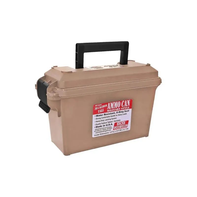 CASE OF 8 AMMO CAN 30 CALIBER - TALL