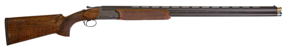 Rizzini USA 2606-12 BR110 Sporter 12 Gauge 32" O/U VR 2rd 3" Matte Gray Turkish Walnut Fixed Adjustable Comb Stock Right Hand (Full Size)