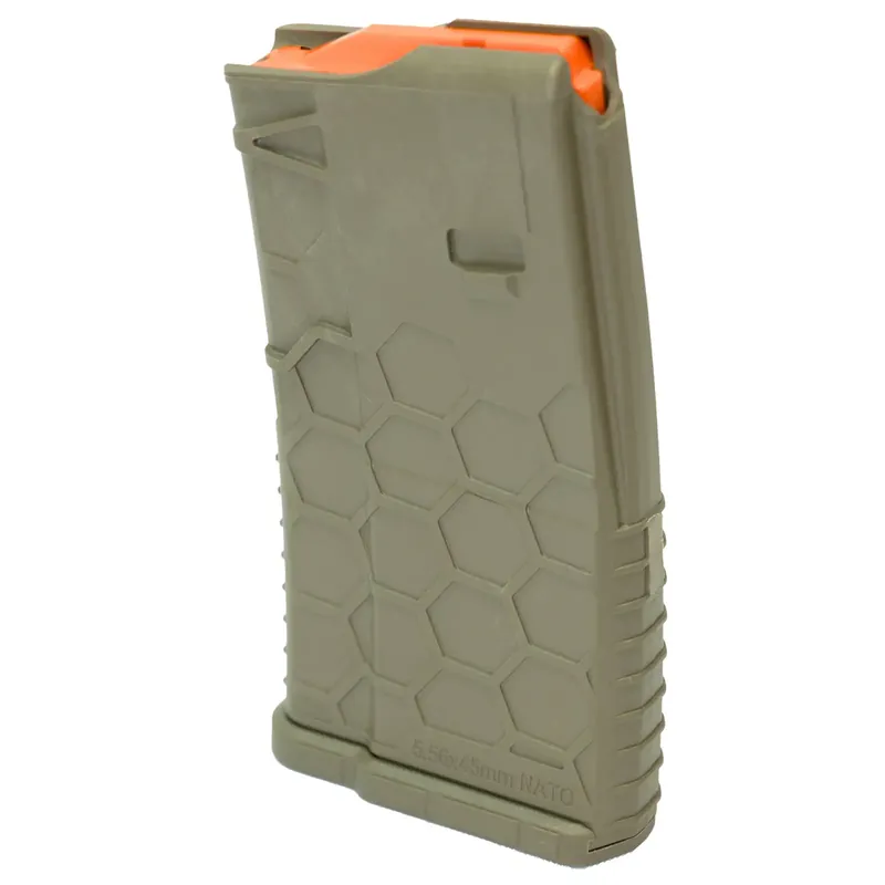 Hexmag HX20AR15FDE Shorty Flat Dark Earth Polymer 20rd 5.56x45mm NATO for AR-15
