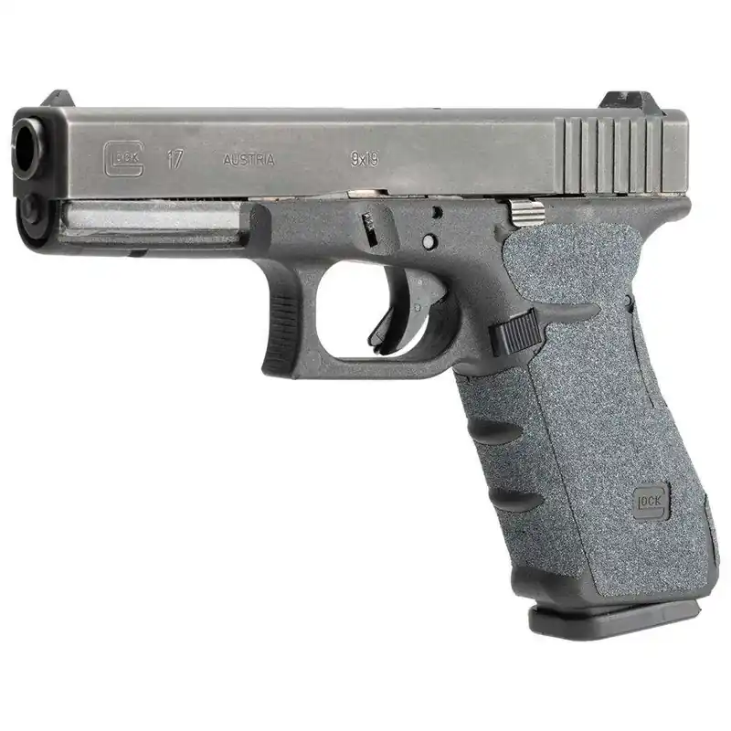 Glock 17, 17MOS, 22, 31, 34, 34MOS, 35, 35MOS - Wrapter Grit Adhesive Grip - Black - Small Frame Full Size Generation 4 Small Backstrap