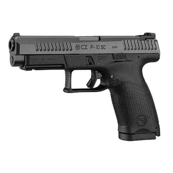 CZ 91580 P10 SC 9MM FS 4.4 COMPACT BLK 15RD