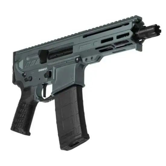 CMMG PISTOL DISSENT MK4 .300 BLK 6.5" 30RD CHARCOAL GREEN