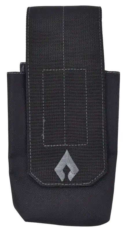 Advance Warrior Solutions ARSMPBL Single Mag Pouch Rifle Black, Molle Attachment for AR Style Mags