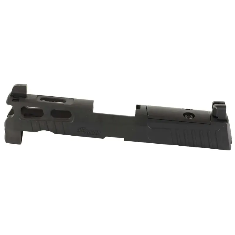 SLIDE ASSY, P320, PROCUT, 9MM, 3.9IN, XRAY3 SUPP SIGHTS, R2 OPTIC READY, BLK