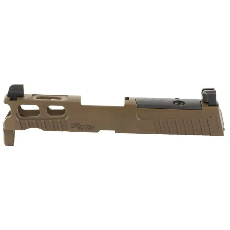 SLIDE ASSY, P320, PROCUT, 9MM, 3.6IN, XRAY3 SUPP SIGHTS, R2 OPTIC READY, COY