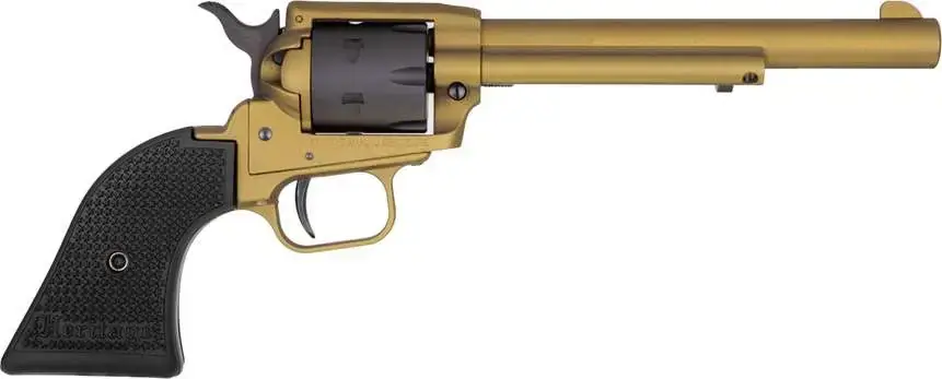 HTG ROUGH RIDER 22LR 4.75 6RD GOLD/SBK