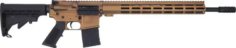 GLFA AR15 .450 BUSHMASTER 18" NIT BBL BURNT BRONZE