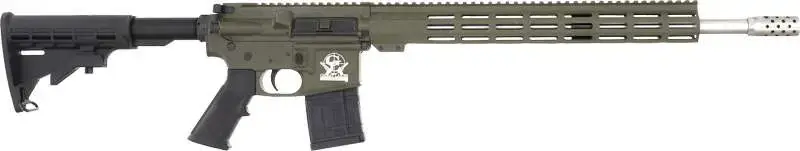 GLFA AR15 .450 BUSHMASTER 18" S/S BBL OD GREEN