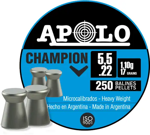 Apolo Champion 17gr 5.5mm .22 Caliber 250rd