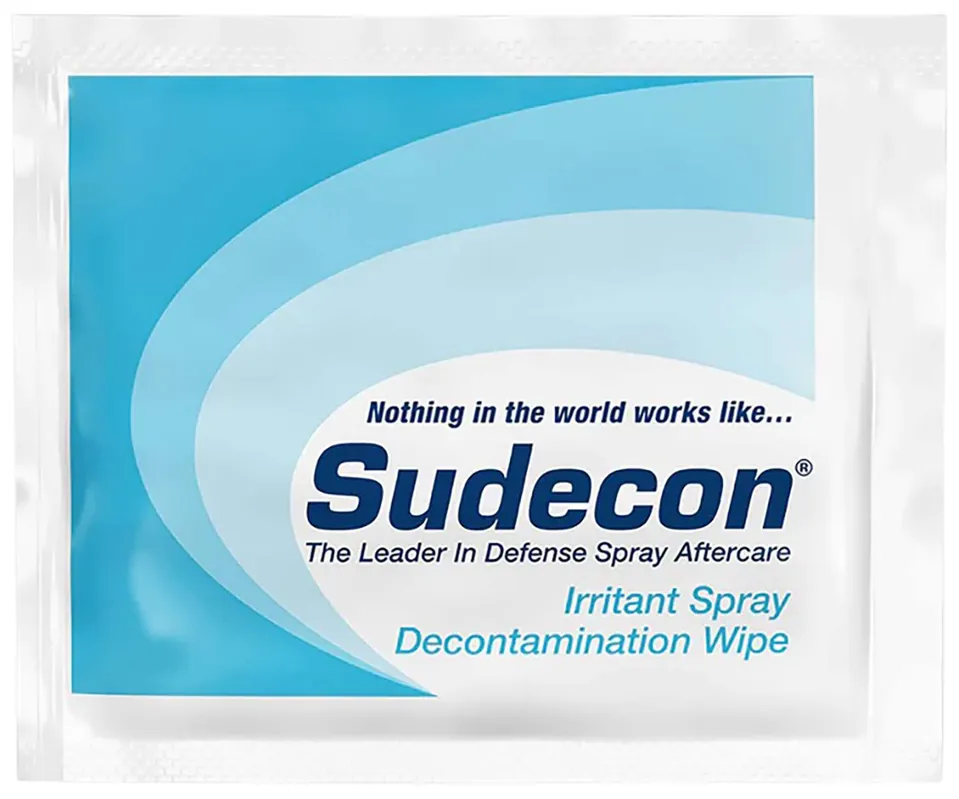 Byrna Technologies BM68604 Sudecon Irritant Spray Decontamination Wipe Remove Active Ingredients In Chemical Agent Sprays 4 Wipes