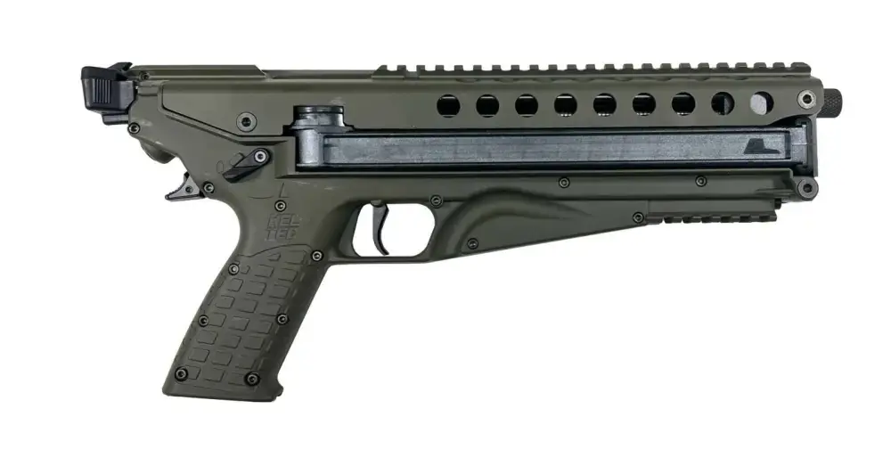 Kel-Tec P-50 Pistol - OD Green | 5.7x28 | 9.6" Threaded Barrel | 50rd