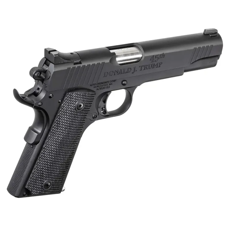 AUTO ORDNANCE 1911 A1 5" 45 ACP 45TH PRESIDENT TRUMP PISTOL V3