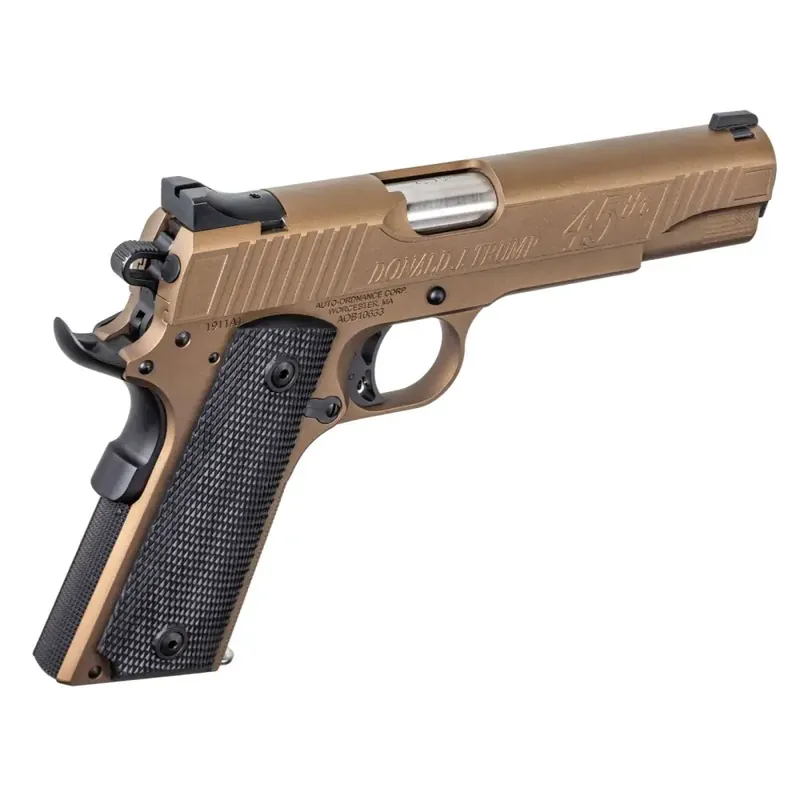 AUTO ORDNANCE 1911 A1 5" 45 ACP 45TH PRESIDENT TRUMP PISTOL V4