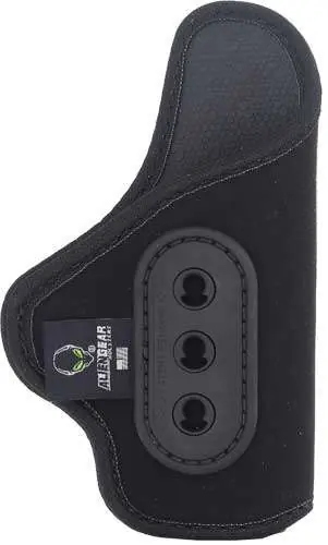 Alien Gear Holsters GTSSRHL0 Grip Tuck Single Stack IWB Black Neoprene Belt Clip Fits S&W Shield/Glock 42 3.50" Barrels