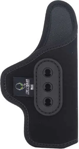 Alien Gear Holsters GTCDRHL0 Grip Tuck Double Stack IWB Black Neoprene Belt Clip Fits Glock 19 Fits 4" Barrels