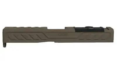 GREY GHOST GLOCK 19 GEN3 SLIDE RMR/DP PRO CUT VERSION 6 FDE CERAKOTE