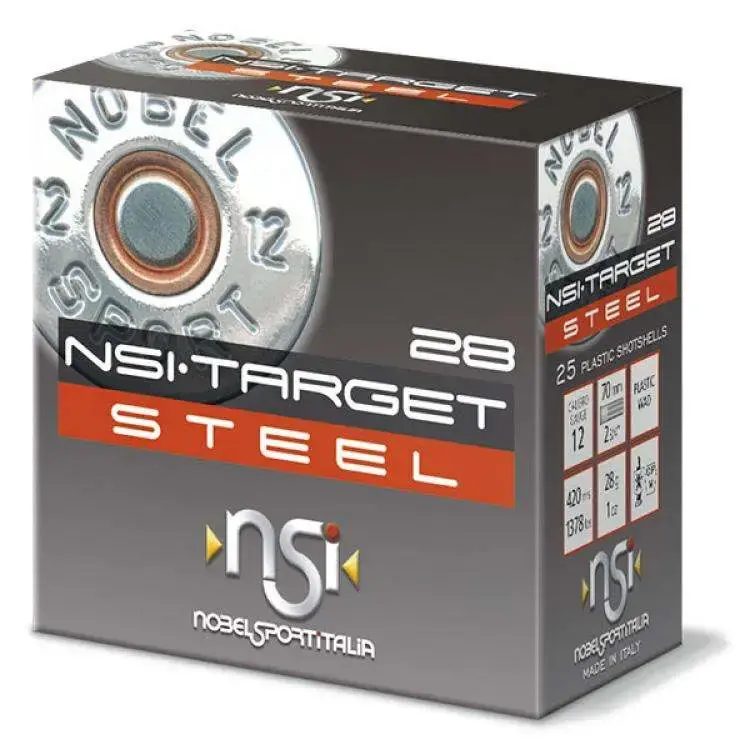 NOBLESPORT AMMO STEEL TRAP 12GA. 1325FPS. 1OZ. #6 25-PK
