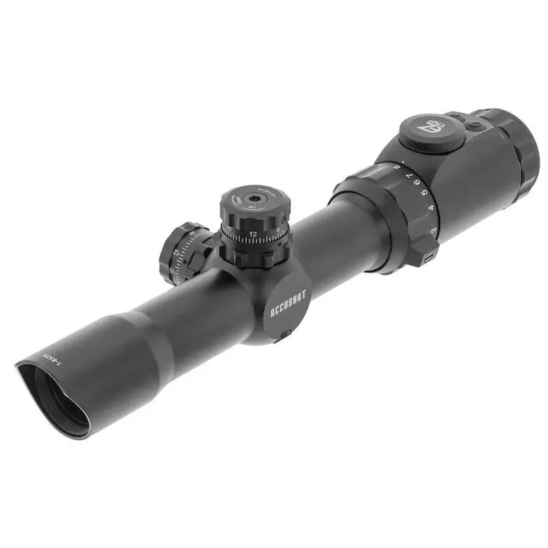 UTG SCOPE 1-8X28 30MM MRC/IE BG4 RETICLE W/ACCU-SYNC RINGS