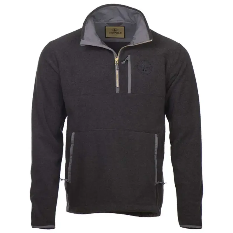 1/4 ZIP FLEECE IRON GRAY XL